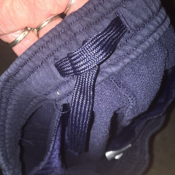 Adidas Classic 3 Stripe Sweatpants Navy Blue with White Stripes - Picture 5 of 5